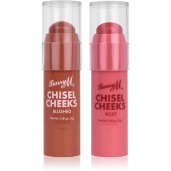 Barry M Chisel Cheeks blush cremos stick - imagine 2